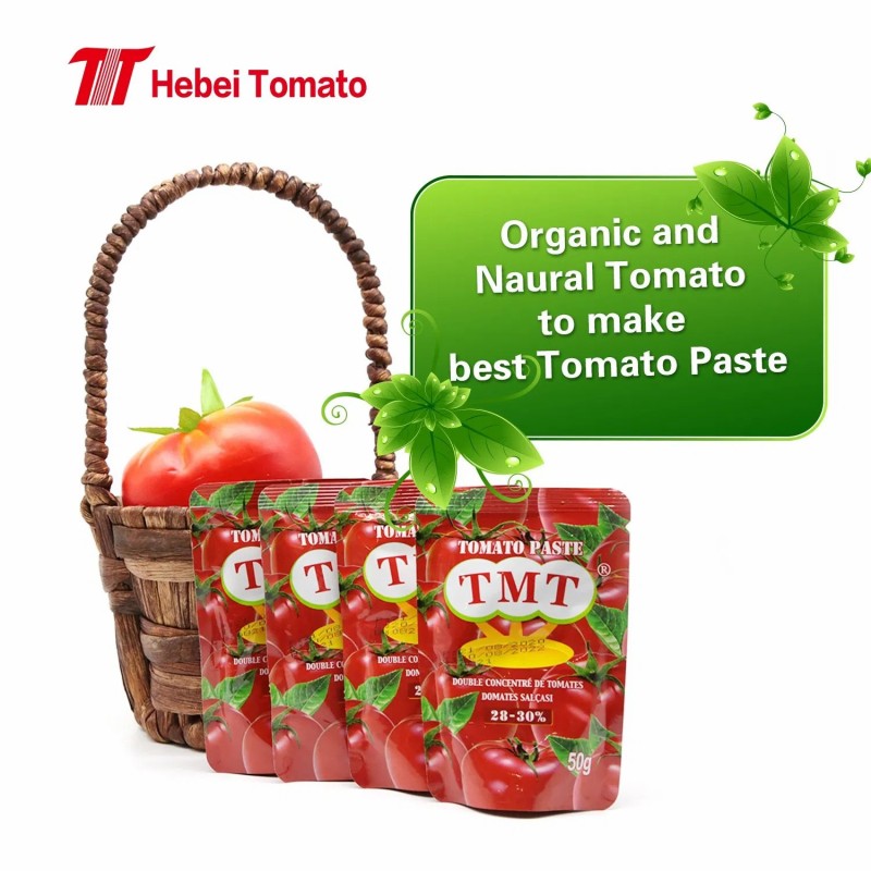 Double Concentrated Tomato Paste 28-30% Canned or Sachet Tomato Paste From Factory