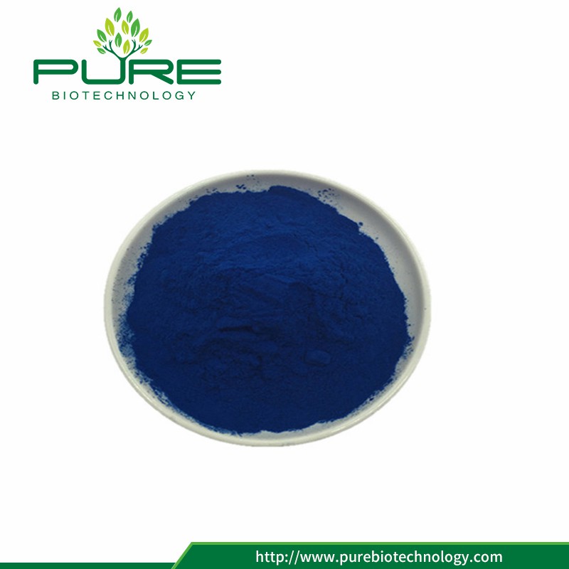Premium Spirulina Extract Phycocyanin E18 - Pure Blue Powder
