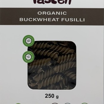 Flavorful Journey: Tastell's Organic Buckwheat Fusilli in Every Bite