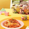 Children Spaghetti with Taiwan Style Gravy Sauce Fast Noodles
