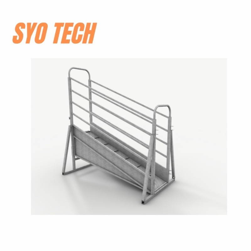 Hot Dipped Galvanized Mobile Adjustable Premium Livestock Equipment Farming Cattle Loading Ramp