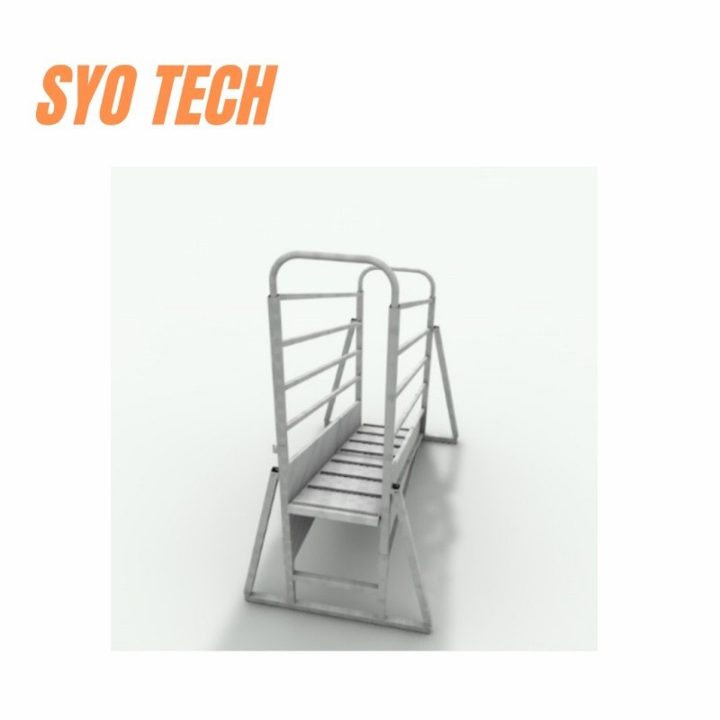 Hot Dipped Galvanized Mobile Adjustable Premium Livestock Equipment Farming Cattle Loading Ramp