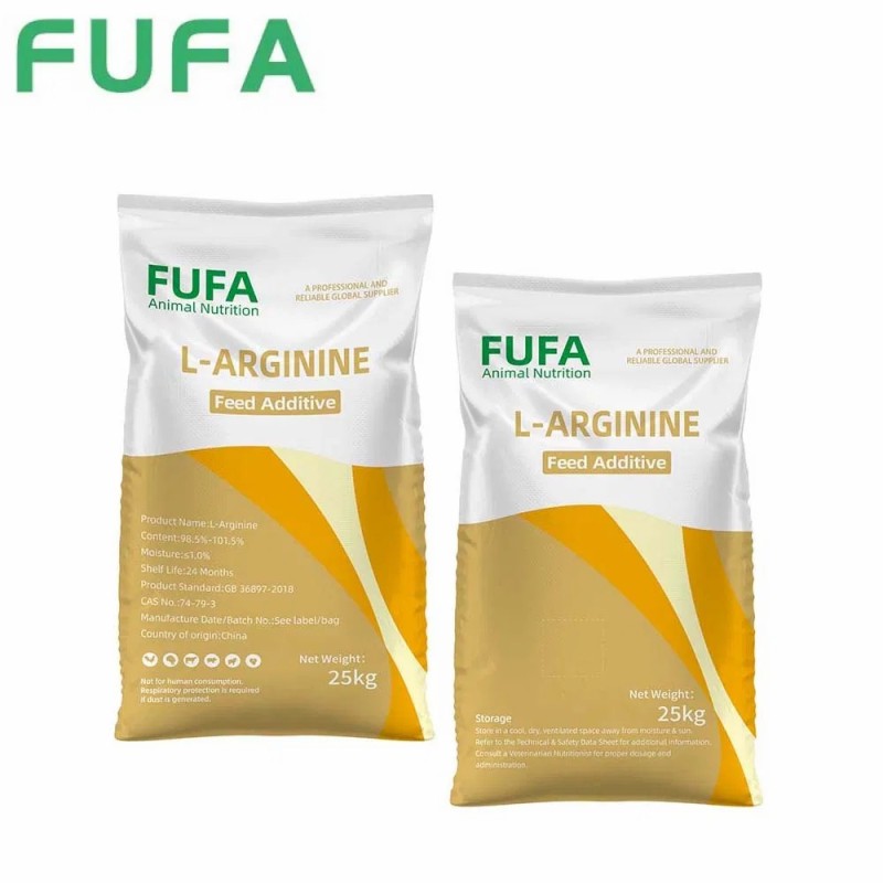 Premium Amino Acid Feed Additives L-Arginine 98.5% Powder for Enhanced Animal Growth