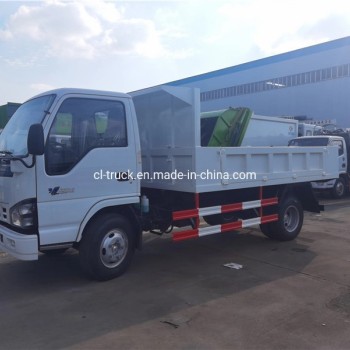 Good Quality Isuzu 600p Japan Mini 4X2 6tons 4tons 5 Ton Dump Truck for Sale