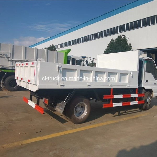 Good Quality Isuzu 600p Japan Mini 4X2 6tons 4tons 5 Ton Dump Truck for Sale