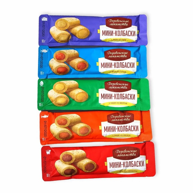 Grade a Soft Fresh Cat Beef & Chicken Snack Sticks