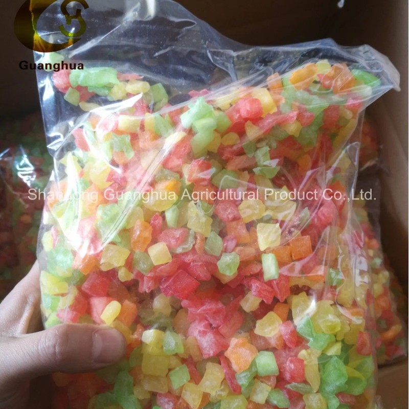 Best Quality Mixed Tastes Dried Papaya Dices