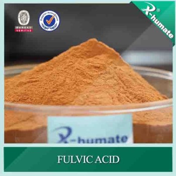 X-Humate Fertilizer 50% 60% 80% 95% Brown Potassium Fulvate Bio Fulvic Acid Powder