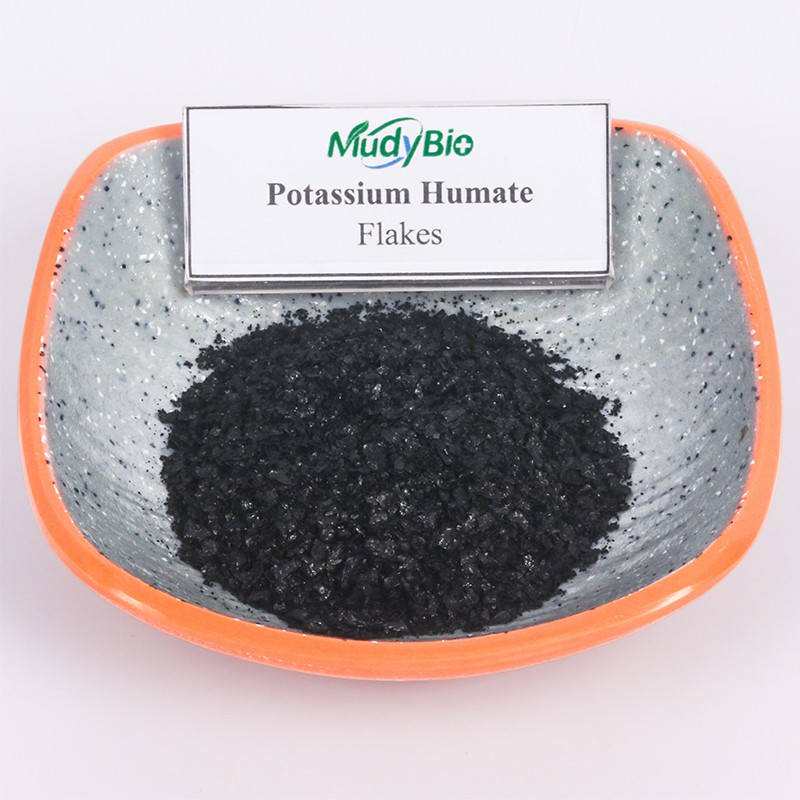 Super Potassium Humate Flake Fertilizers Products Humic Acid From Leonardite Organic Fertilizer for Plants