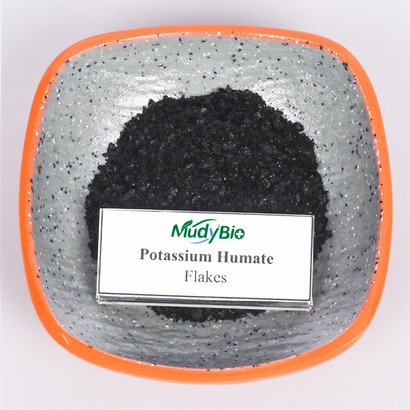 Super Potassium Humate Flake Fertilizers Products Humic Acid From Leonardite Organic Fertilizer for Plants