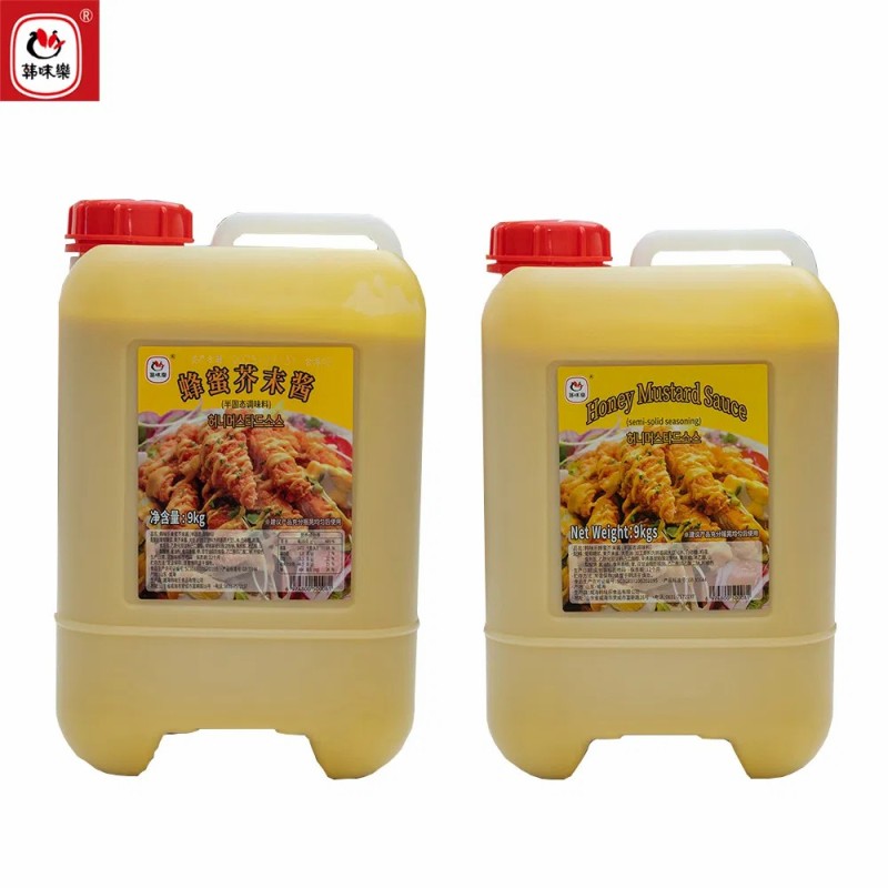 Customized Taste Traditional Korean Fried Chicken Honey Mustard Sauce