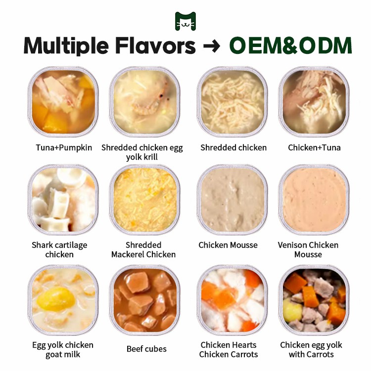 Wet Healthy Nutrition OEM/ODM Free Sample Pet Canned Food