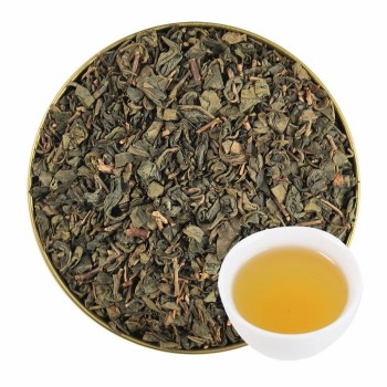 Chinese Organic Green Tea China High Quality Green Tea Gunpowder Tea 9502 Herbal Tea Manufacturer with Free Sample for Uzbekistan Kazakhstan Kyrgyzstan Markets