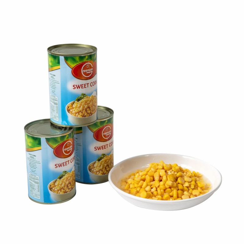 China Manufacturer Canned Sweet Corn Kernels with Private Label Factory