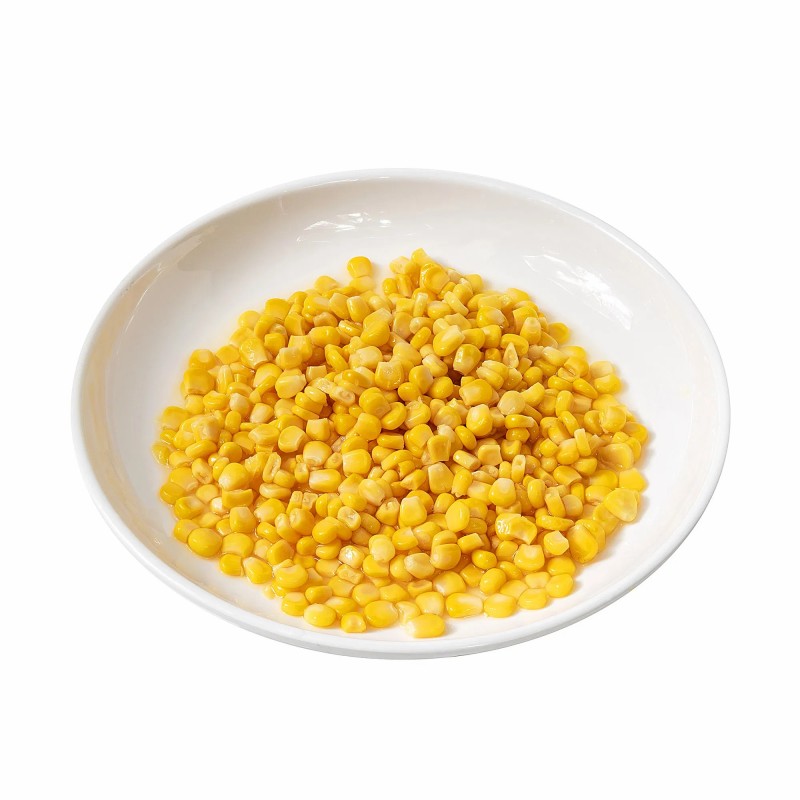 China Manufacturer Canned Sweet Corn Kernels with Private Label Factory