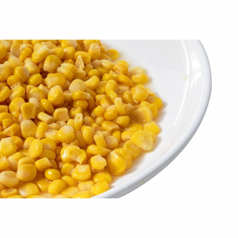 China Manufacturer Canned Sweet Corn Kernels with Private Label Factory