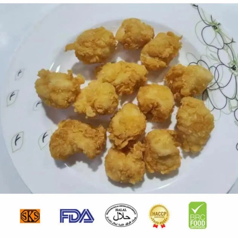 Delicious Halal Tender Popcorn Chicken for Fast Food Chains