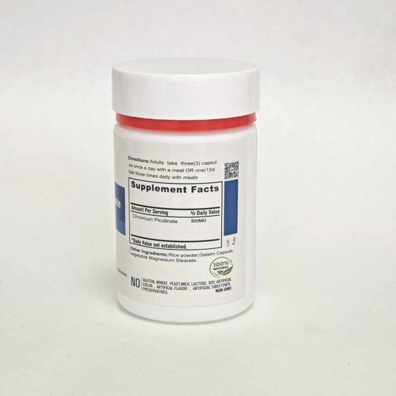 Chromium Picolinate Dietary Supplement for Optimal Health and Wellness