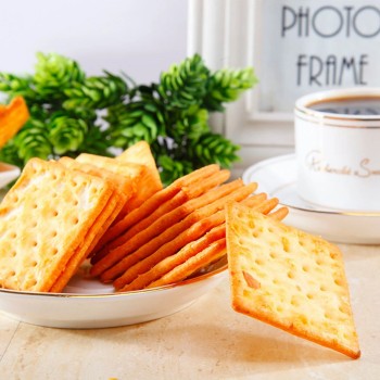 High Quality 70g Cream Cracker Soda Cracker Snack Food Cream Cracker