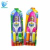 Wholesale Colorful Fruit Flavor Rocket Shape Sweet Bubble Gum with Filling