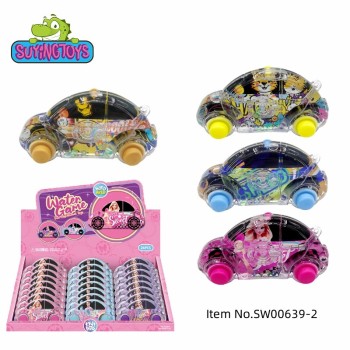 New Summer Toys Candy Fun Water Game Cars Novelty Toys with Sweets for Kids - Decompression Candy Toy