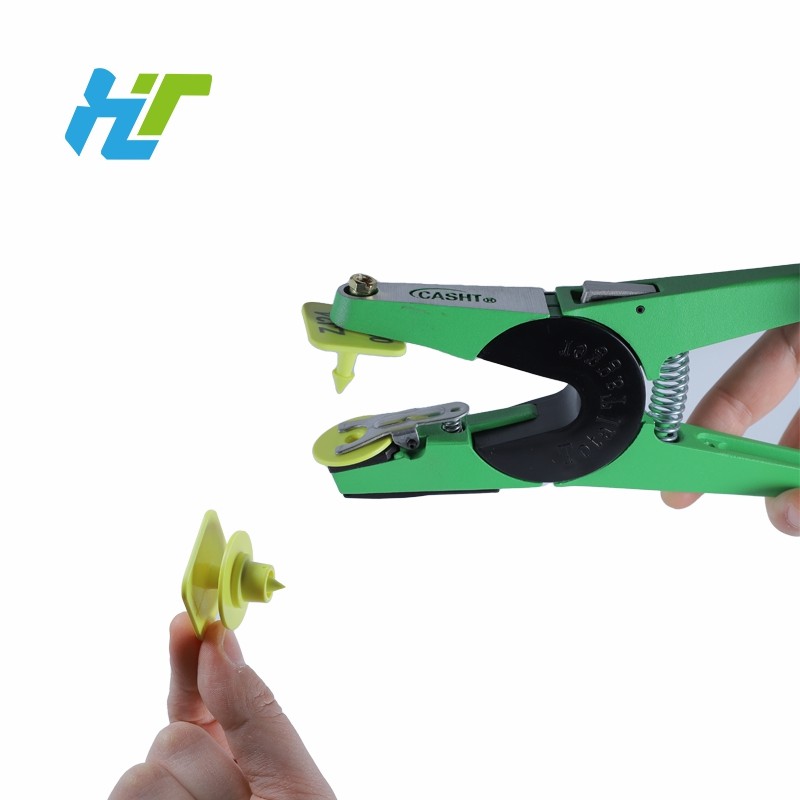 UHF Eartag Square-Head Non-Metal 860-960MHz ISO18000-6c Pig-Sheep