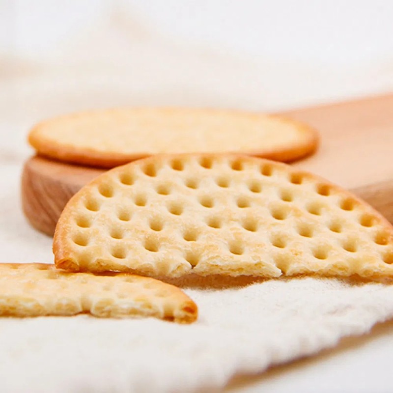 Cheapest Price OEM Health Low Fat Fresh Milk Large Cut Biscuits Breakfast 0% Water 1kg Family