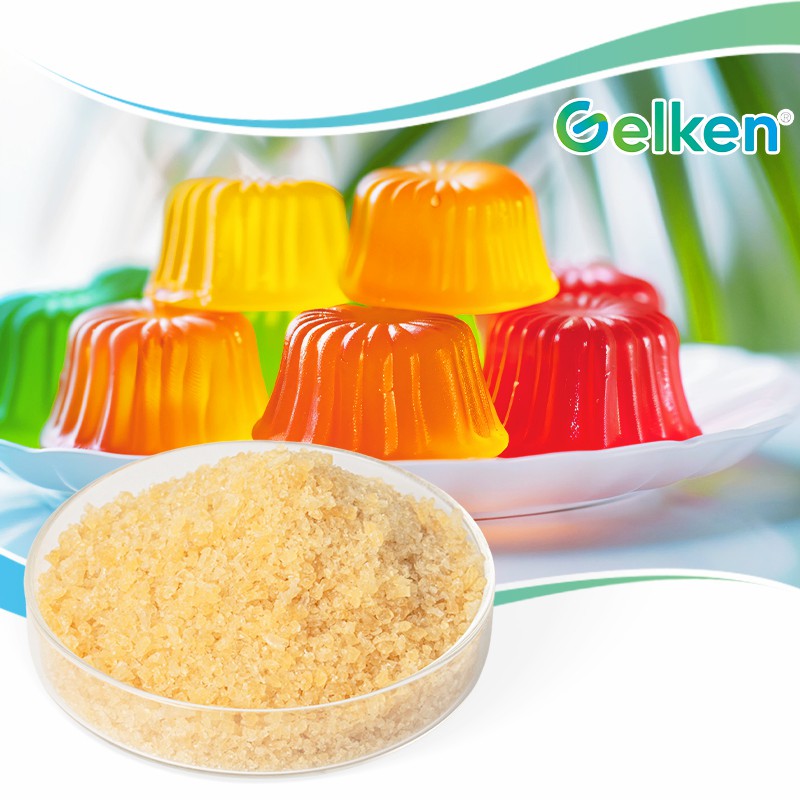 Gelatin Halal Approved Edible Fish Gelatin for Dairy Desserts Bakery Candy with High Transparency, Odorless & Halal Industry Certification