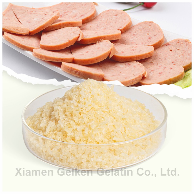 Gelatin Halal Approved Edible Fish Gelatin for Dairy Desserts Bakery Candy with High Transparency, Odorless & Halal Industry Certification