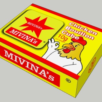 10g*60*24 Chicken Seasoning Cube for Hot Sell Chicken Cube Spices