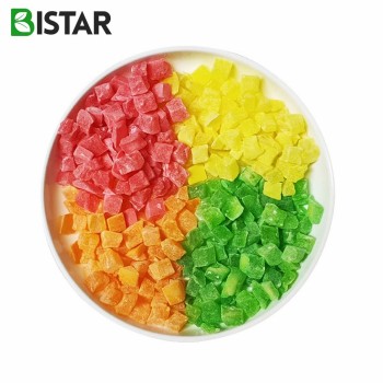 Low Price Tropical Subtropical Style Sweet Crisp and Tasty Dry Diced Papaya Fruit Candied Diced Papaya 3-5mm