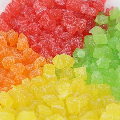 Low Price Tropical Subtropical Style Sweet Crisp and Tasty Dry Diced Papaya Fruit Candied Diced Papaya 3-5mm