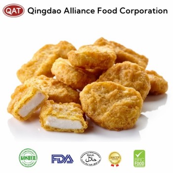 Premium Hala Certified Tempura Chicken Nuggets From China