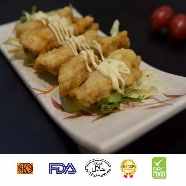 Premium Hala Certified Tempura Chicken Nuggets From China