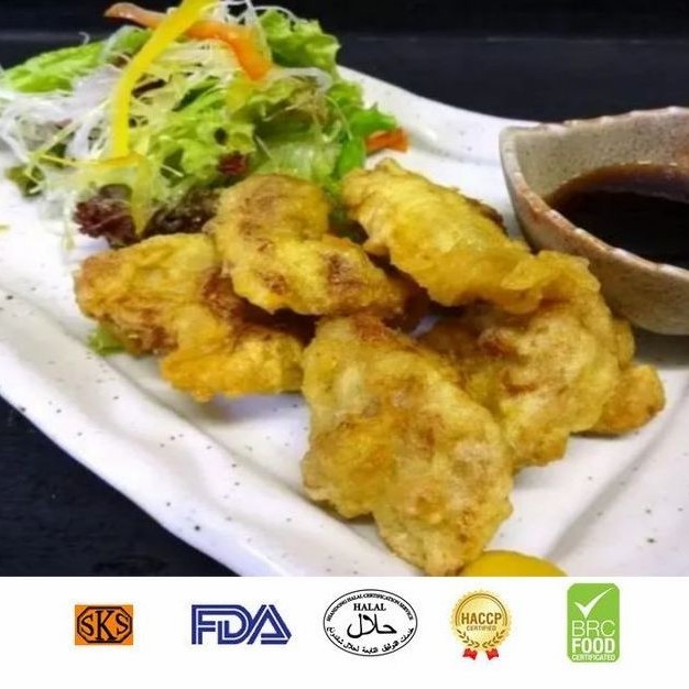 Premium Hala Certified Tempura Chicken Nuggets From China