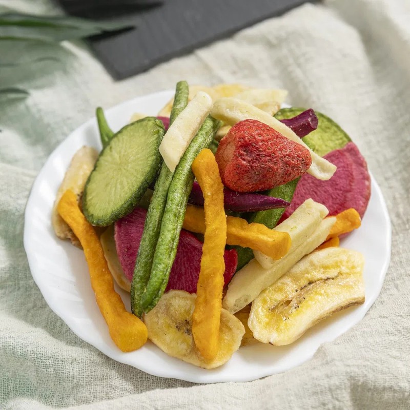 Vf Mixed Fruit and Vegetable Crisps French Fries Snacks