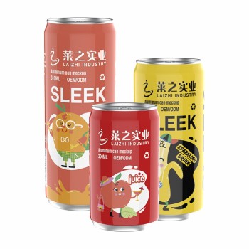 OEM ODM Canned Fruit Flavor Carbonated Drink/ Soda /Sparkling Water Custom Flavors High Quality Fruit Juice Private Label Juice Low Sugar Natural Fruit