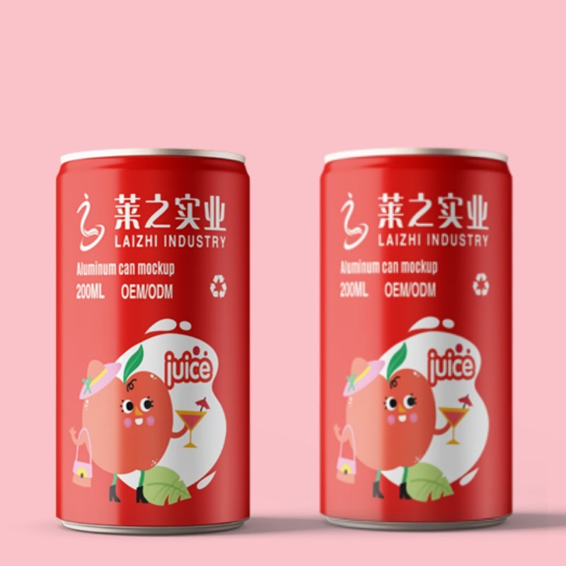 OEM ODM Canned Fruit Flavor Carbonated Drink/ Soda /Sparkling Water Custom Flavors High Quality Fruit Juice Private Label Juice Low Sugar Natural Fruit