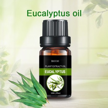 Natural Essential Oil Flavor and Fragrance Supplied Eucalyptus Globulus Oil