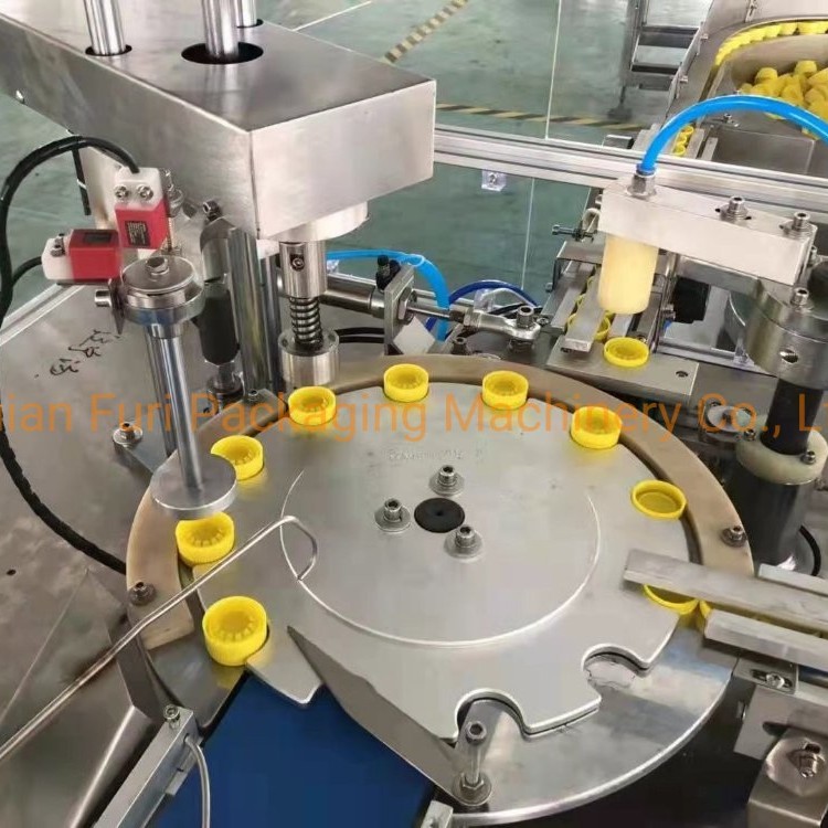 Automatic Plastic Oil Bottle Cap Assembly Machine