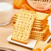 Hot Sale Sesame Flavor Salt Soda Saltine Crackers Chia Seed Soda Cracker