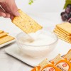 Hot Sale Sesame Flavor Salt Soda Saltine Crackers Chia Seed Soda Cracker