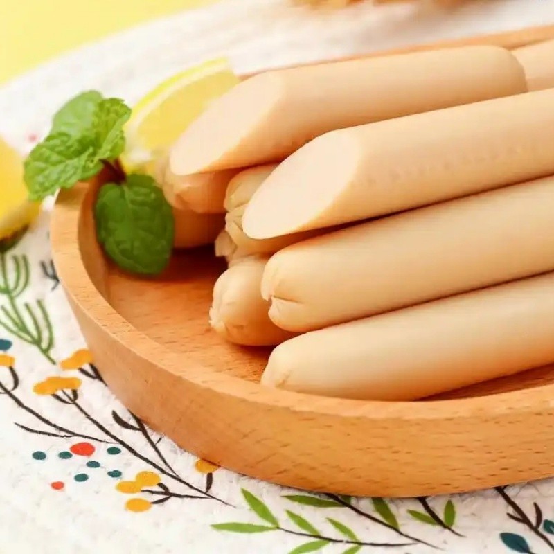 Charcoal Grilled Black Pepper Flavor Chicken Pure Meat Sausage