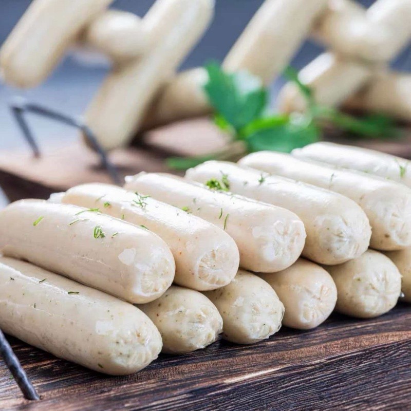 Charcoal Grilled Black Pepper Flavor Chicken Pure Meat Sausage