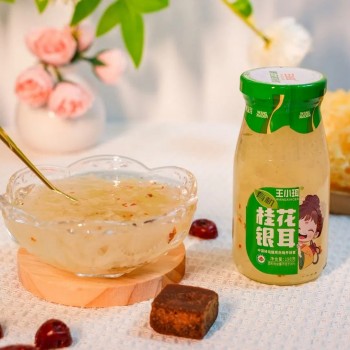 Natural Osmanthus Flavored Bottled Fresh Stew Tremella