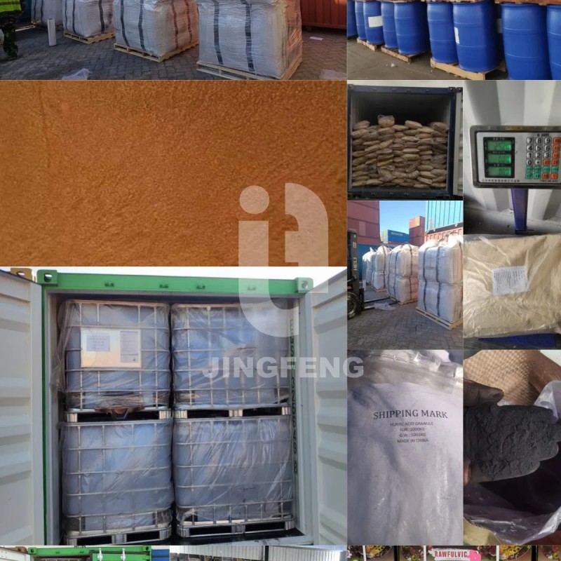 Yeast Metabolite Molasses Fermentation Organic Fertilizer Bio Fulvic Acid Potassium Fulvate