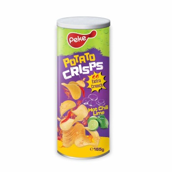 Peke Brand Chili Lime Potato Chips Takis Flavors - Hot Fire/Flamin Hot/Extreme Hot/Mexican Spicy Lemon