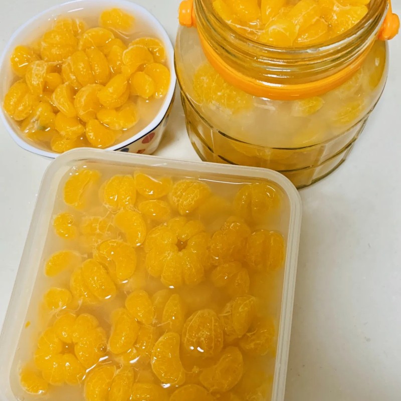 Peeled Fruit Canned Mandarin Orange in Light Syrup