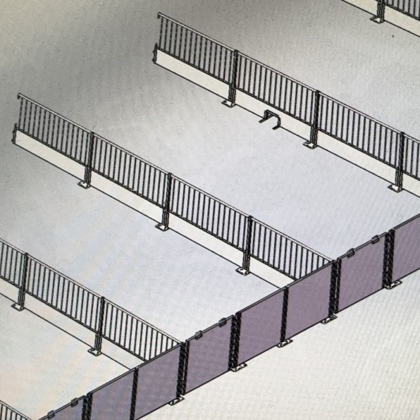 European Style Waterproof Pig Isolation Pens for Farm Use