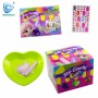 Hot Selling Nail Stickers Toys with Sour Powder with Tablet Candy Stick
